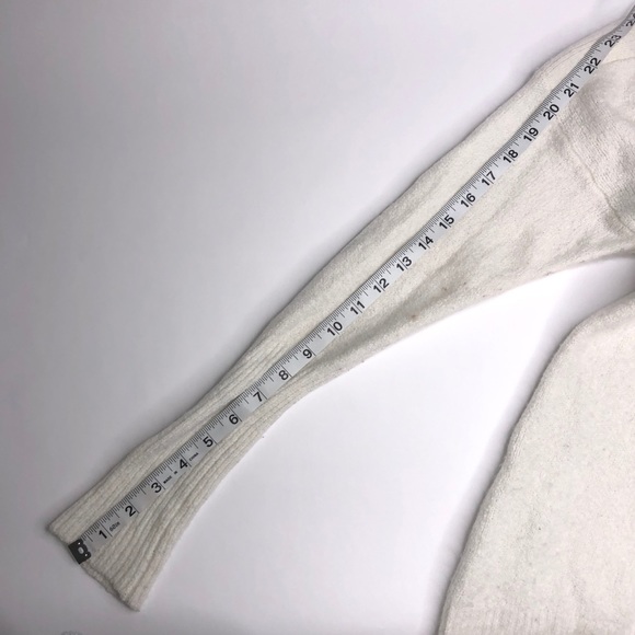 Anthropology Beige Long Sleeve Sweater Top Medium - Picture 9 of 13